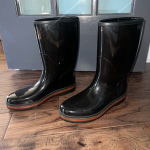 Black Gucci Men’s Tain Boots size 10